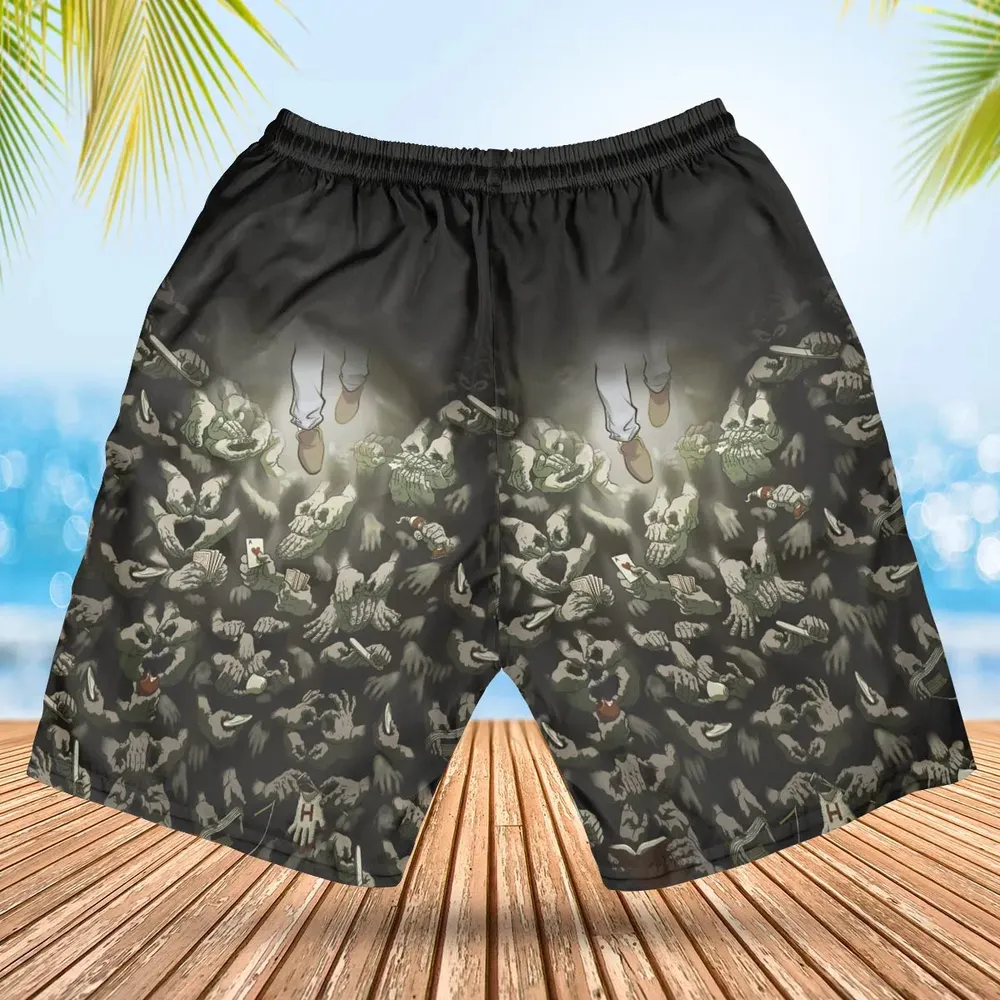 Funny Helping Hands Labyrinth Hawaiian Short - 2