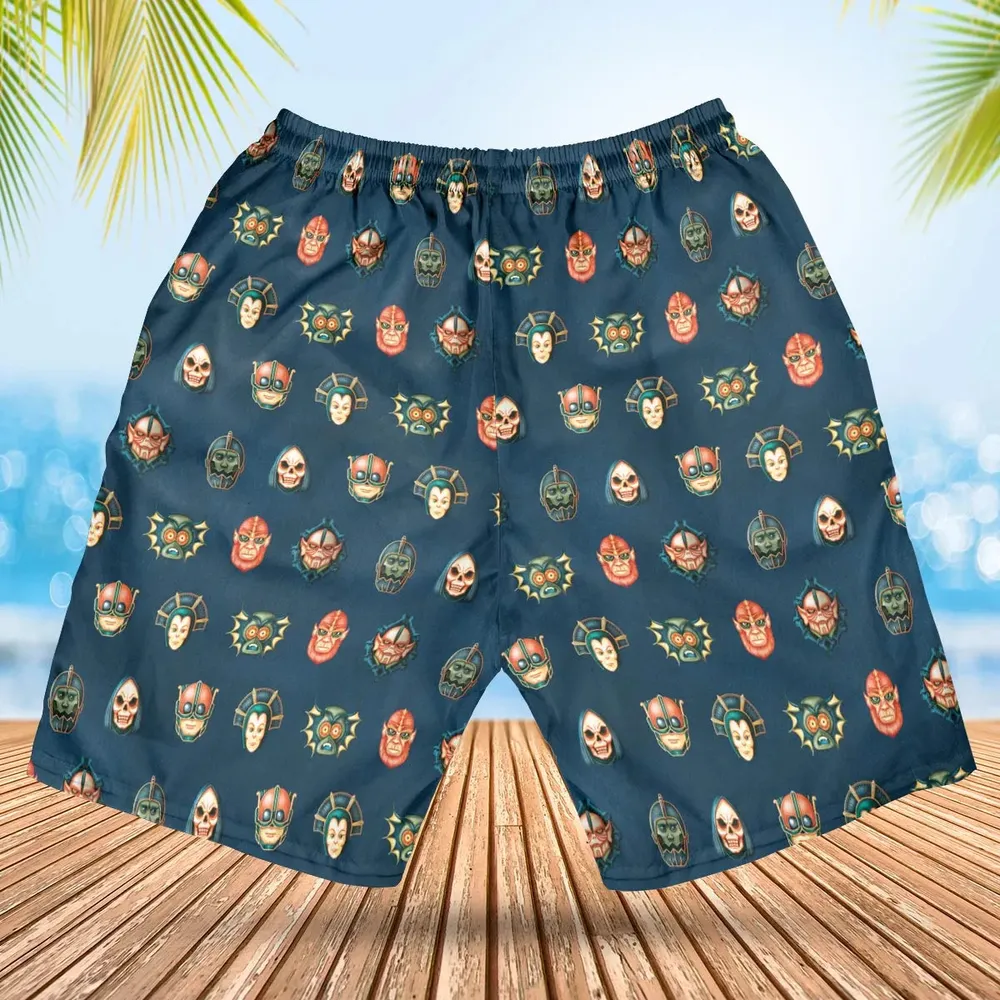 Villains He-man Masters Of The Universe Hawaiian Short - 2