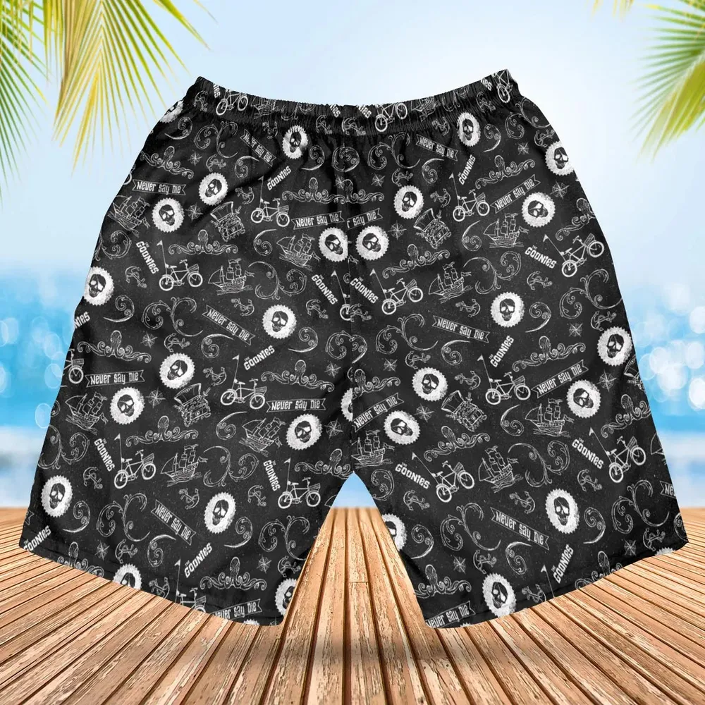 Never Say Die The Goonies Pattern Hawaiian Short - 2