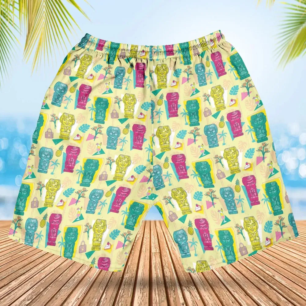 Golden Girls Tiki Shack Aloha Hawaiian Short - 2