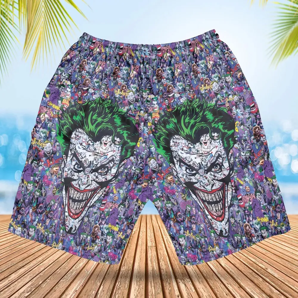 Joker The Most Favourite Characters Pattern Hawaiian Short - 2