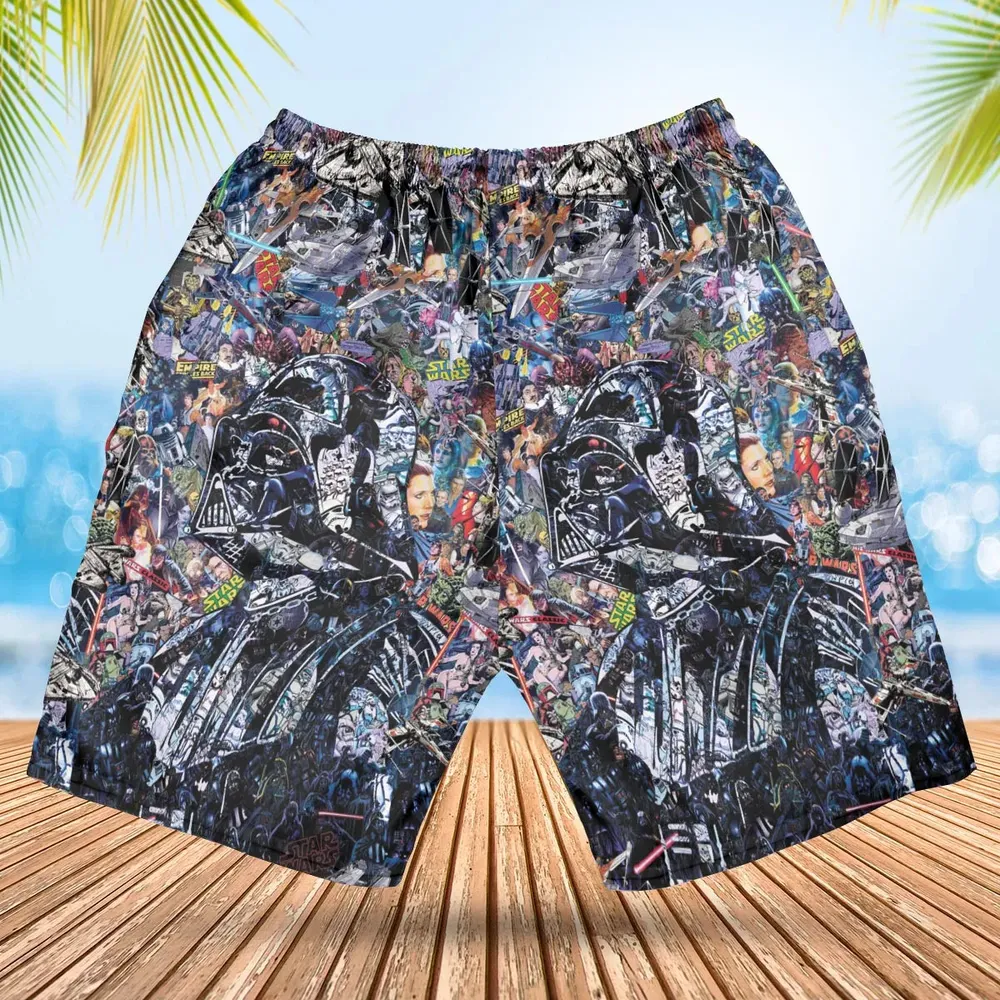 Star Wars Darth Vader All in One Hawaiian Short - 2