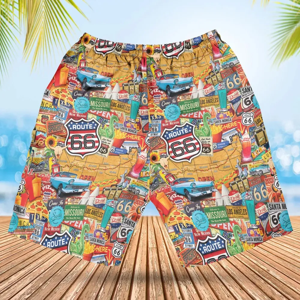 Main State of America Hawaiian Short - 2