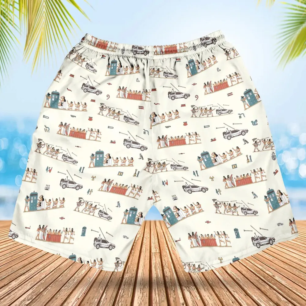 Lost In Egypt Hawaiian Short - 2