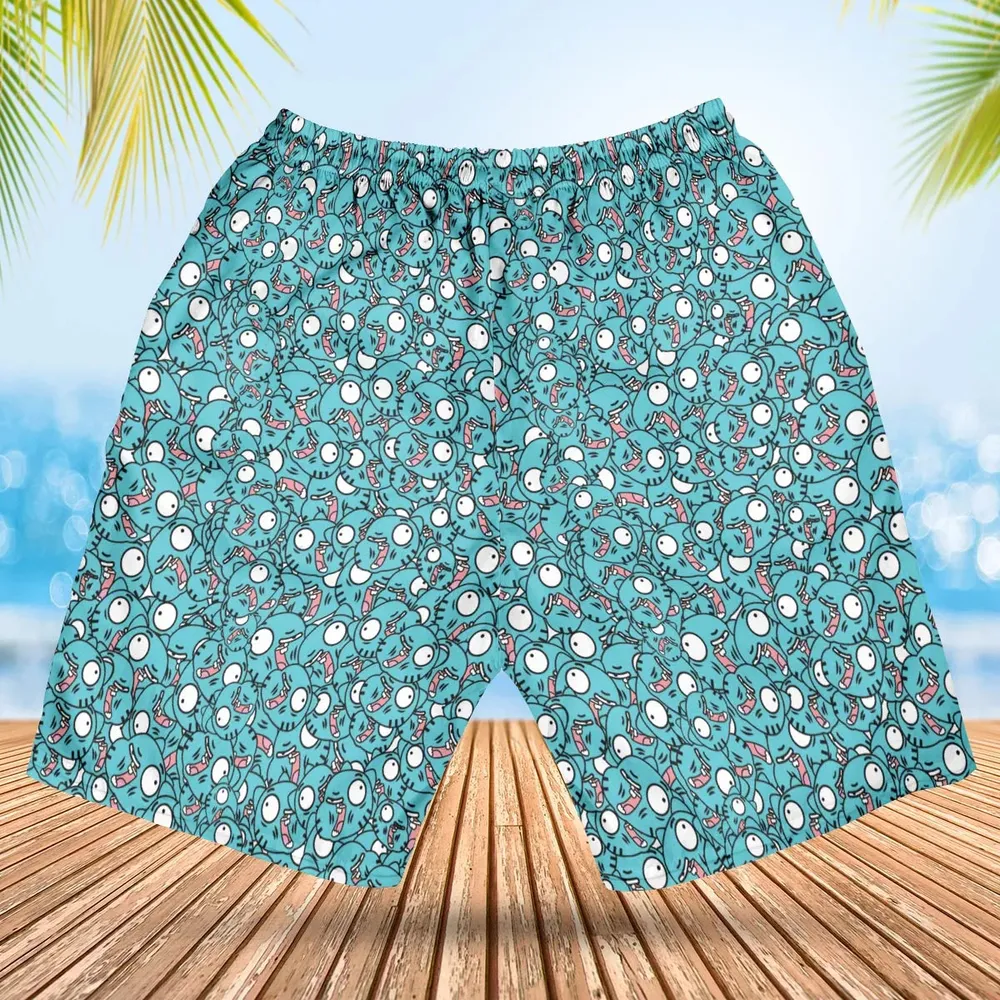 Gumball Watterson Pattern Hawaiian Short - 2