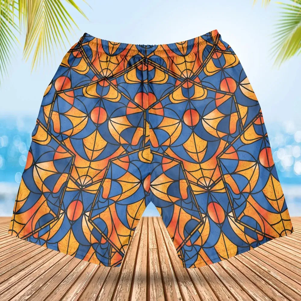Stained Glass Star Trek Hawaiian Short - 2