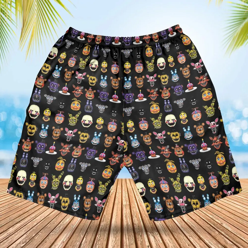 Five Nights At Freddys World Hawaiian Short - 2