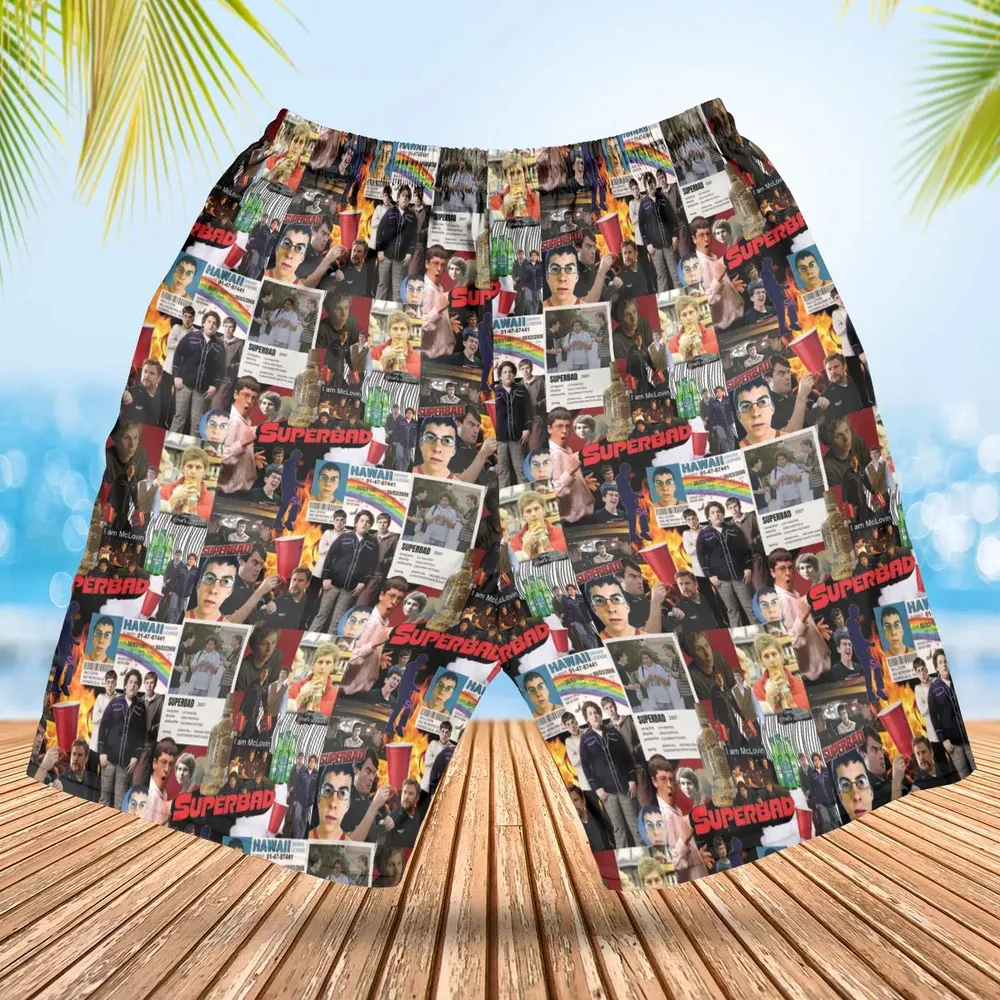 Seth Evan McLovin Superbad Hawaiian Short - 2