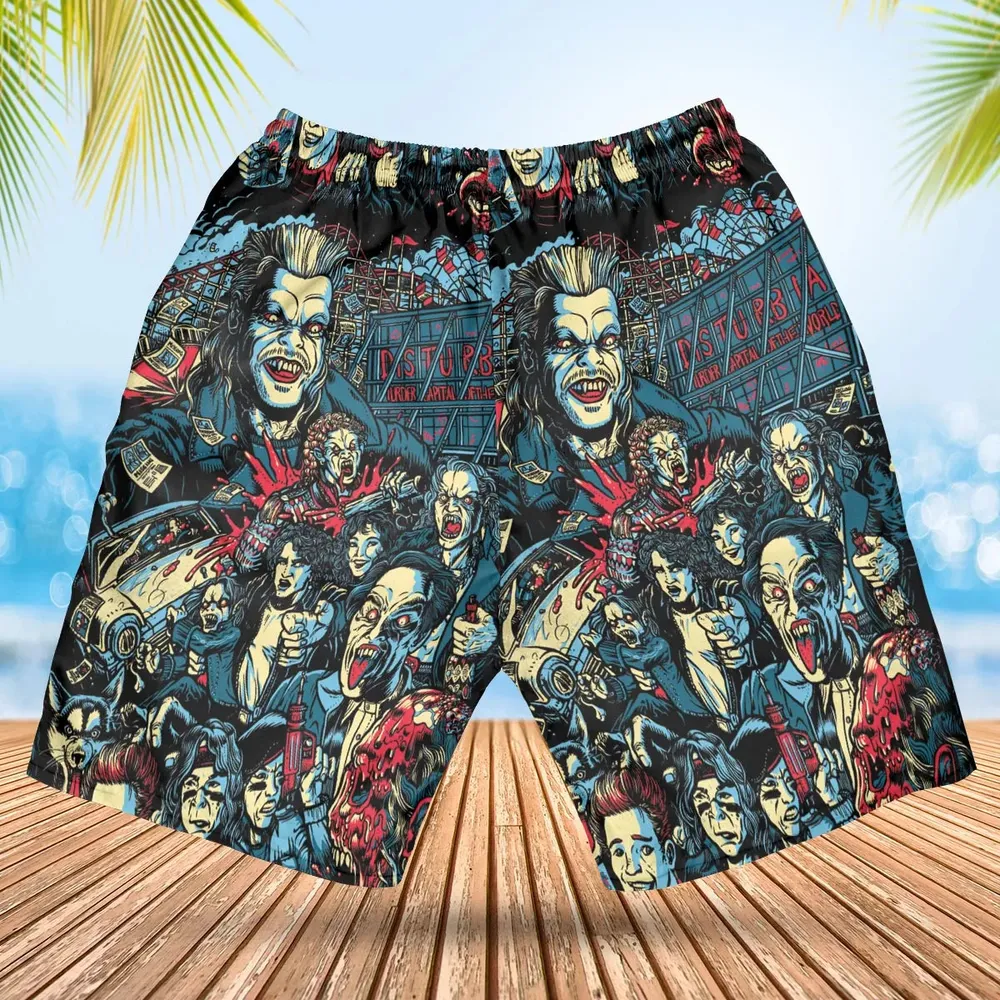 The Lost Boys Eighties Vampire Horror Hawaiian Short - 2