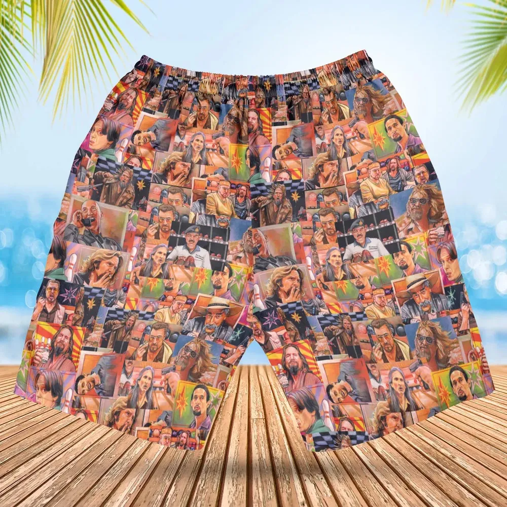 The Big Lebowski Painting Pattern Hawaiian Short - 2