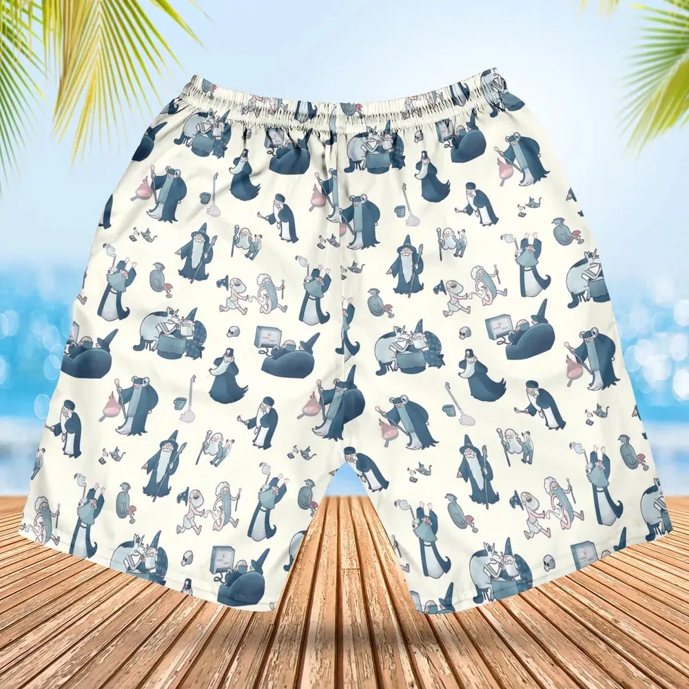 Shared Flat For Wizards Hawaiian Short - 2