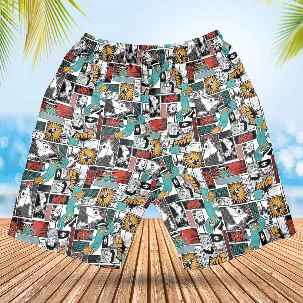Zaaap! Phineas and Ferb Hawaiian Short - 2