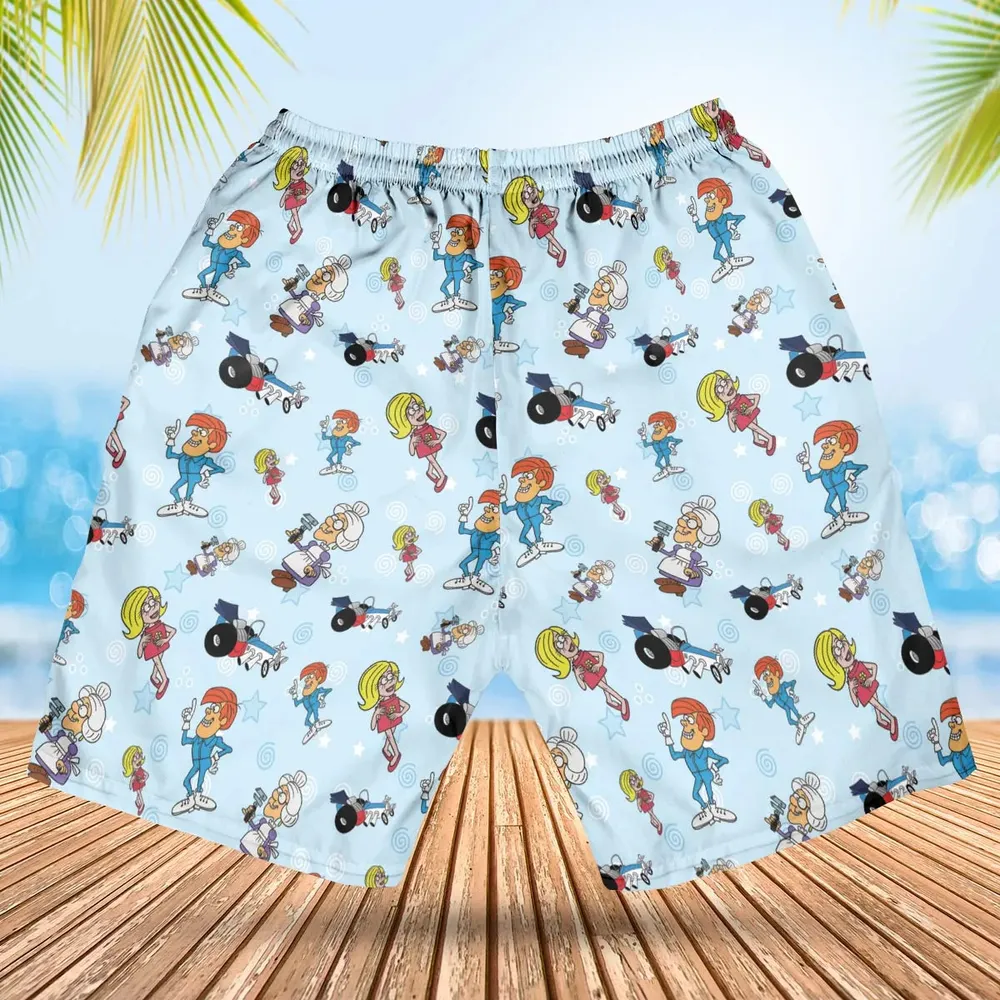 Retro Racer Tom Slick Hawaiian Short - 2