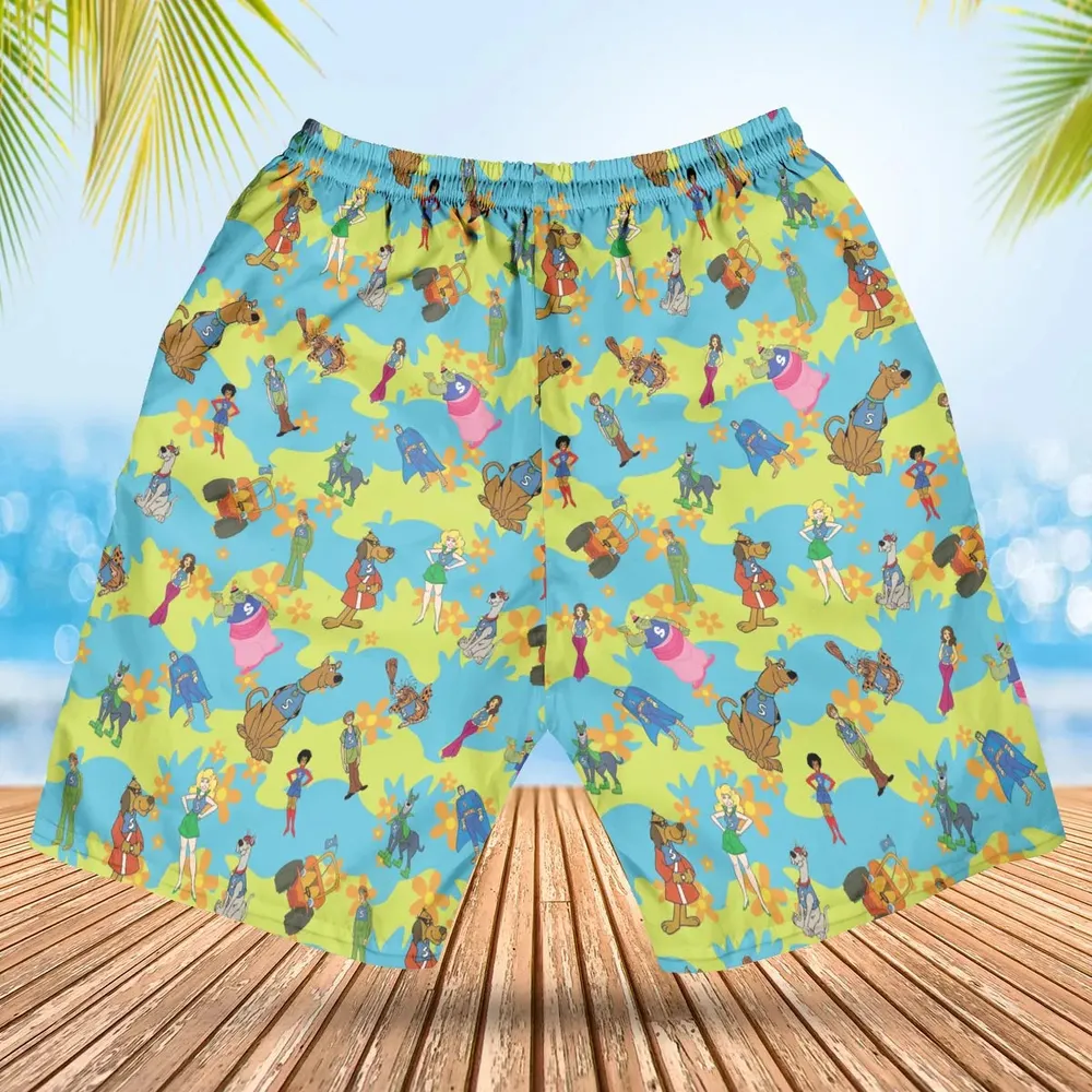 Scooby Gang Scooby Doobies Hawaiian Short - 2