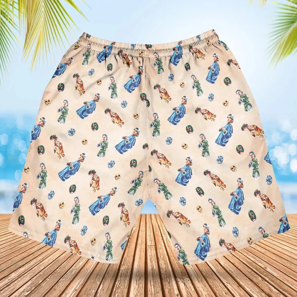 Three Brothers Samuel and Jeffey 3 Ninjas Hawaiian Short - 2