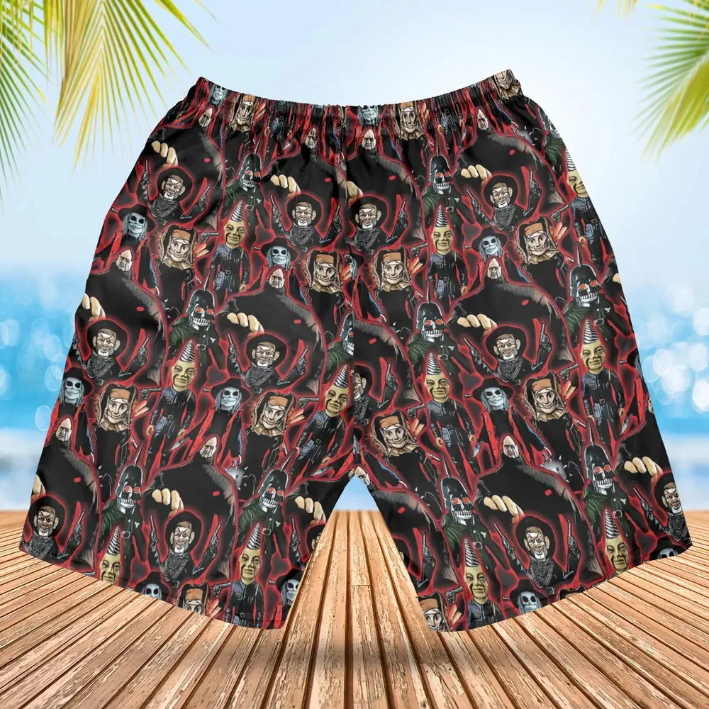 Puppet Master Collage Hawaiian Short - 2