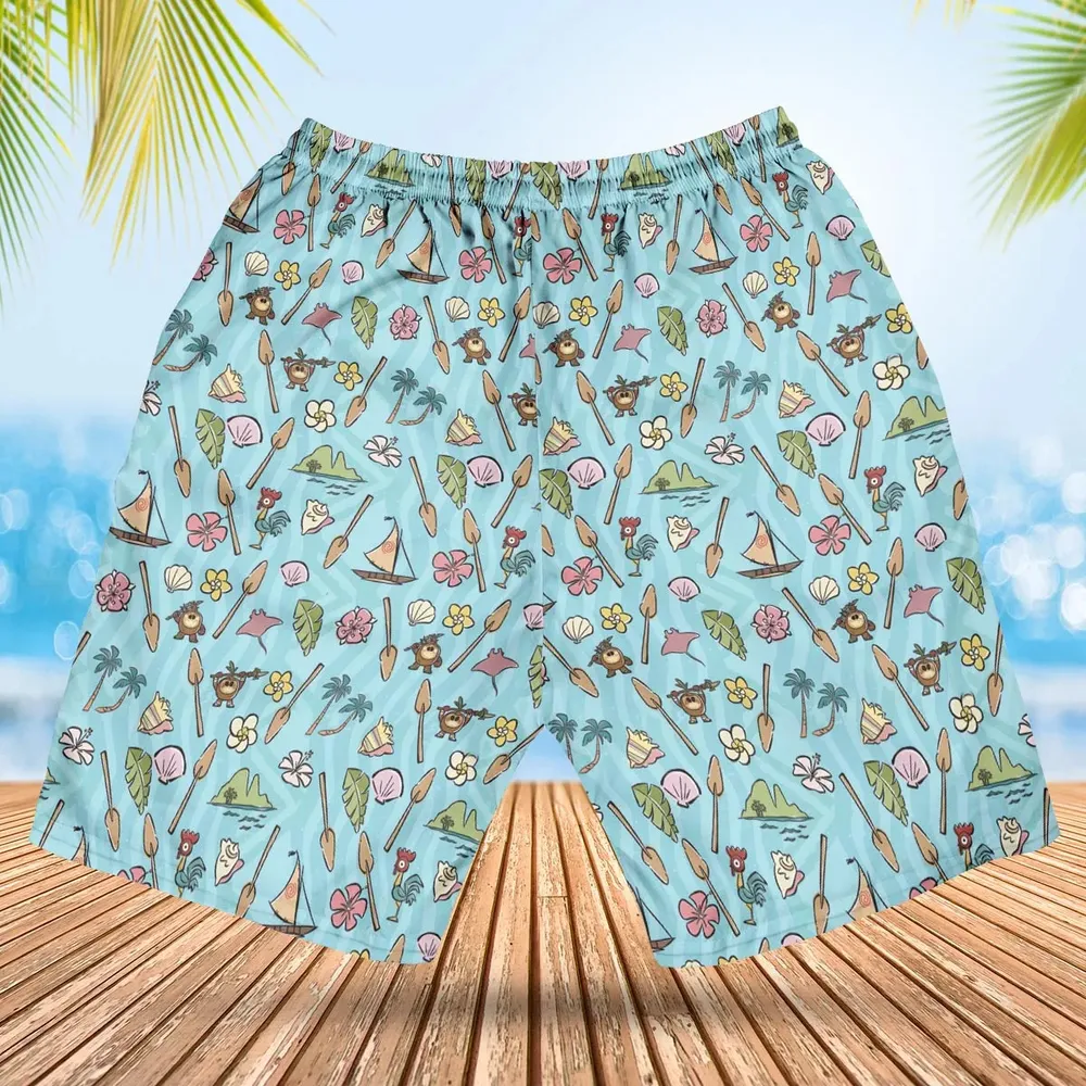 Ocean Vibes Moana Hawaiian Short - 2