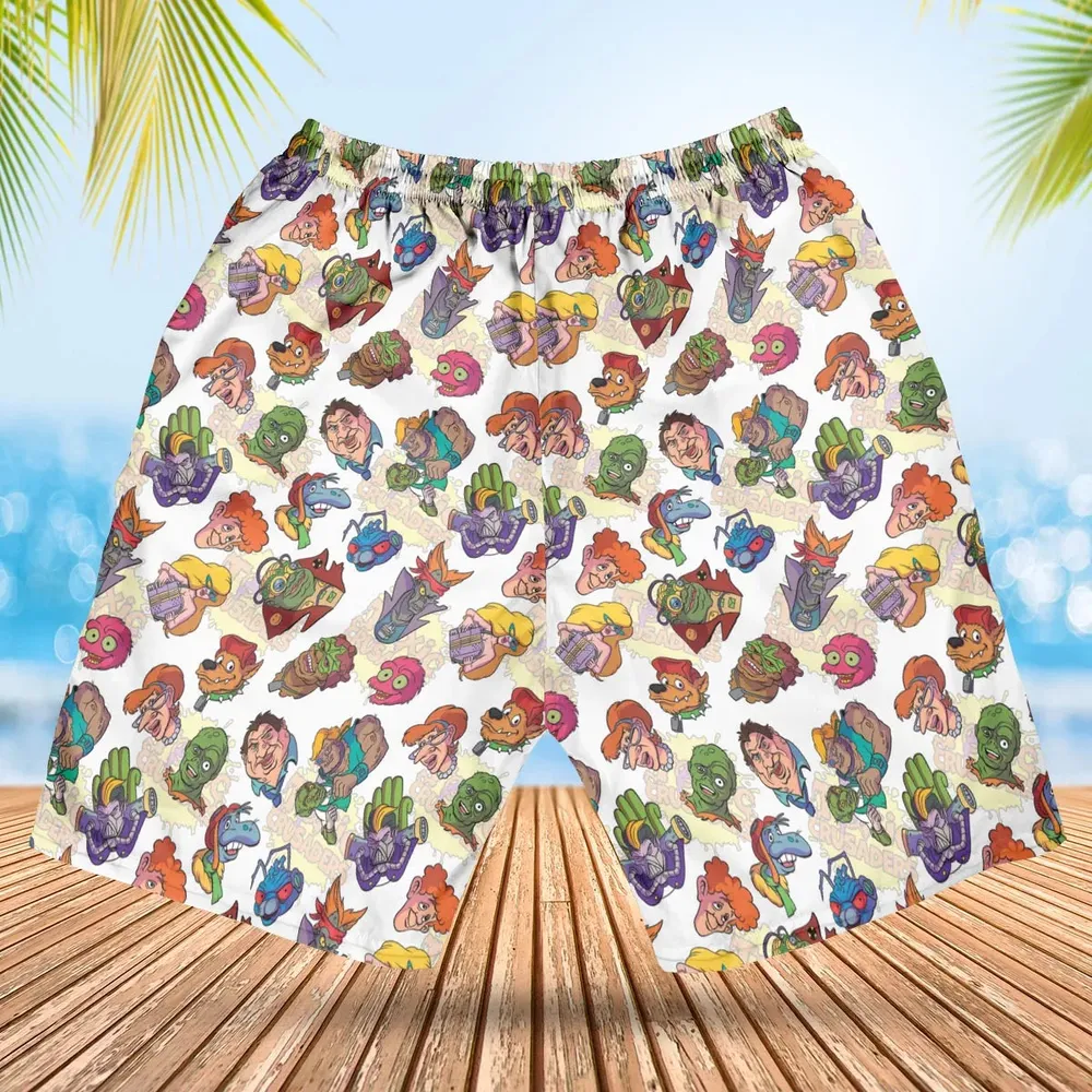 Mutant Merch Toxic Crusaders Hawaiian Short - 2