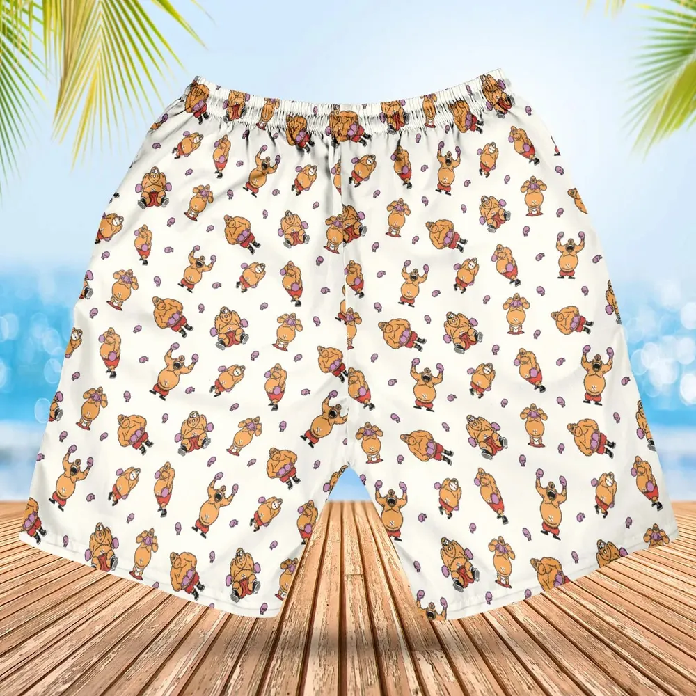 King Hippo Punch Out Hawaiian Short - 2