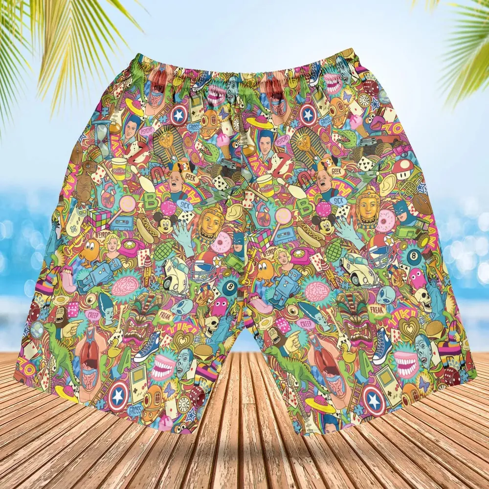 Nostalgia Toys Pop Culture Toys Hawaiian Short - 2