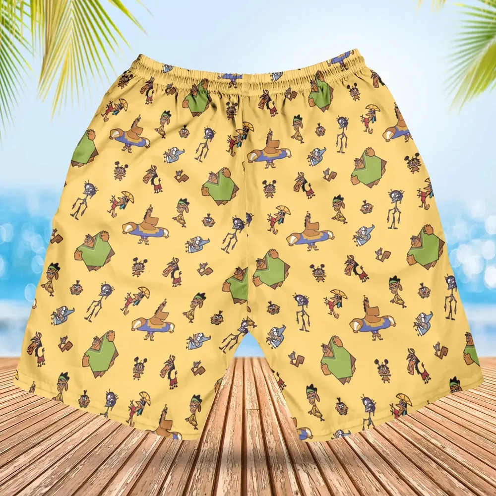 Groovy Threads The Emperor's New Groove Hawaiian Short - 2