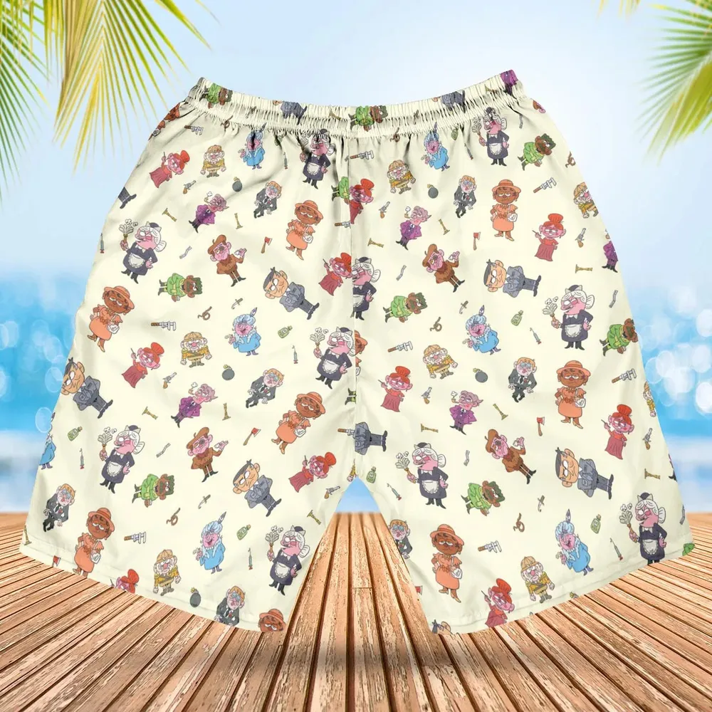 Board Game Drip Clue Hawaiian Short - 2