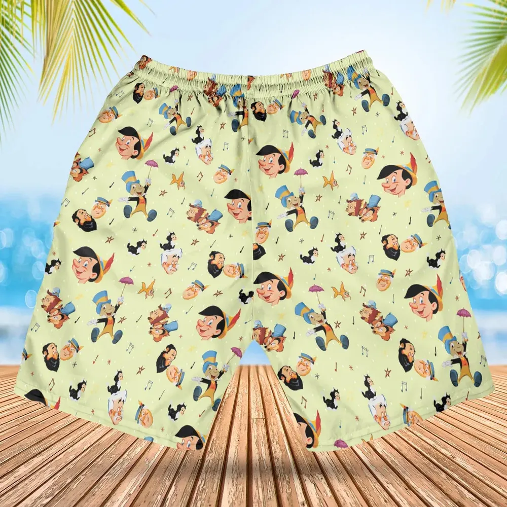 I Can't Stop Lying Pinocchio Hawaiian Short - 2