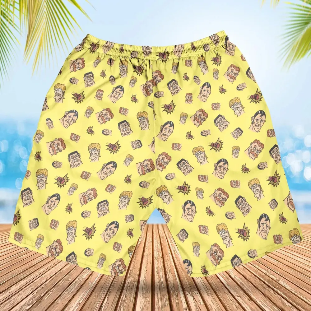 Retro Ring Kings Punch-out Hawaiian Short - 2