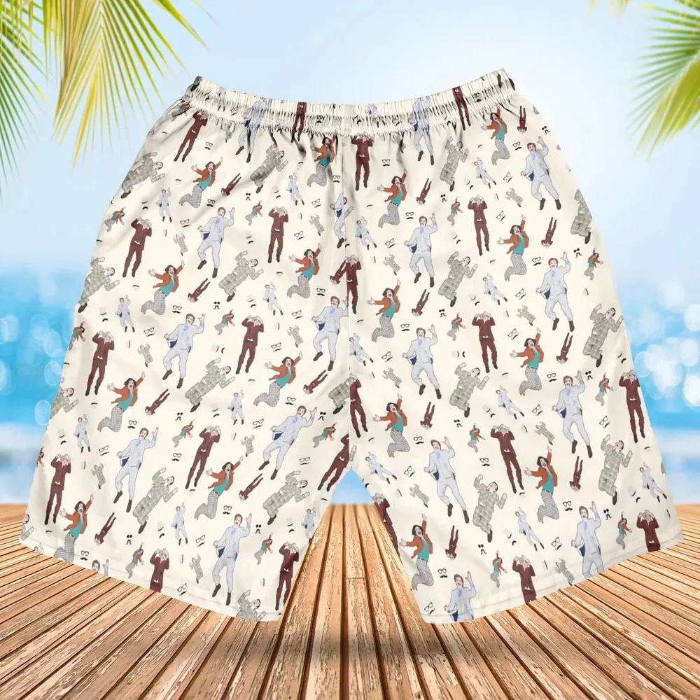 News Team Assemble Anchorman Hawaiian Short - 2