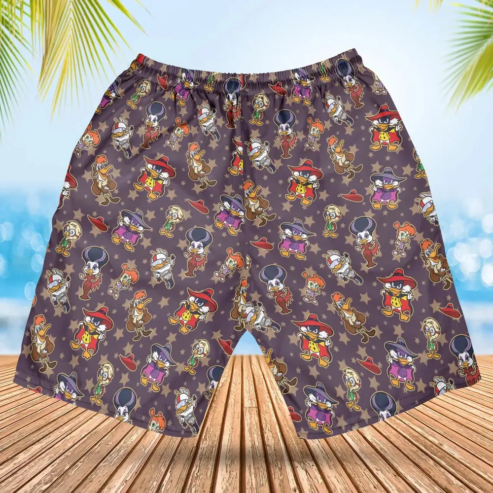 Duck Power Darkwing Duck Hawaiian Short - 2