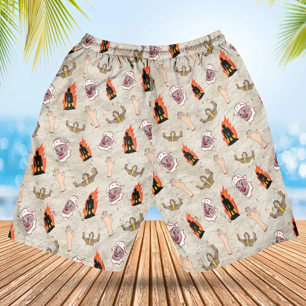 The Wicker Man Pattern Hawaiian Short - 2