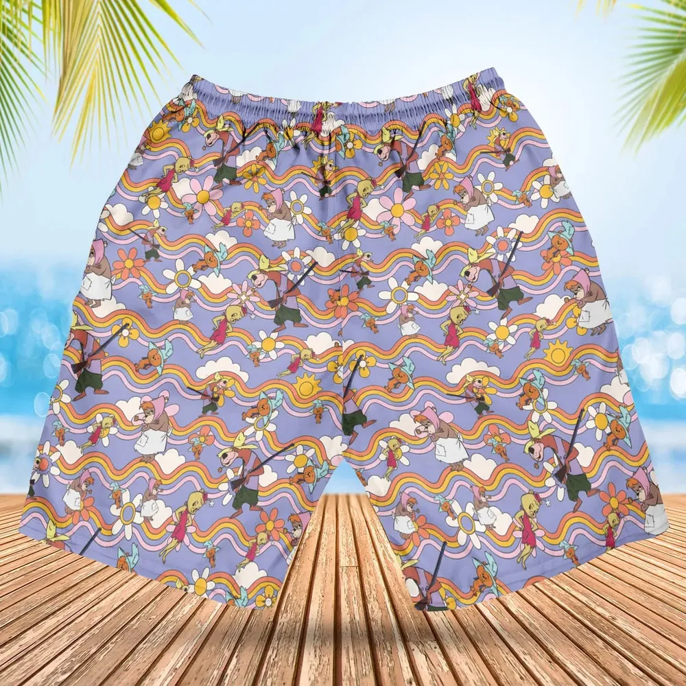 The Hillbilly Bears Hawaiian Short - 2