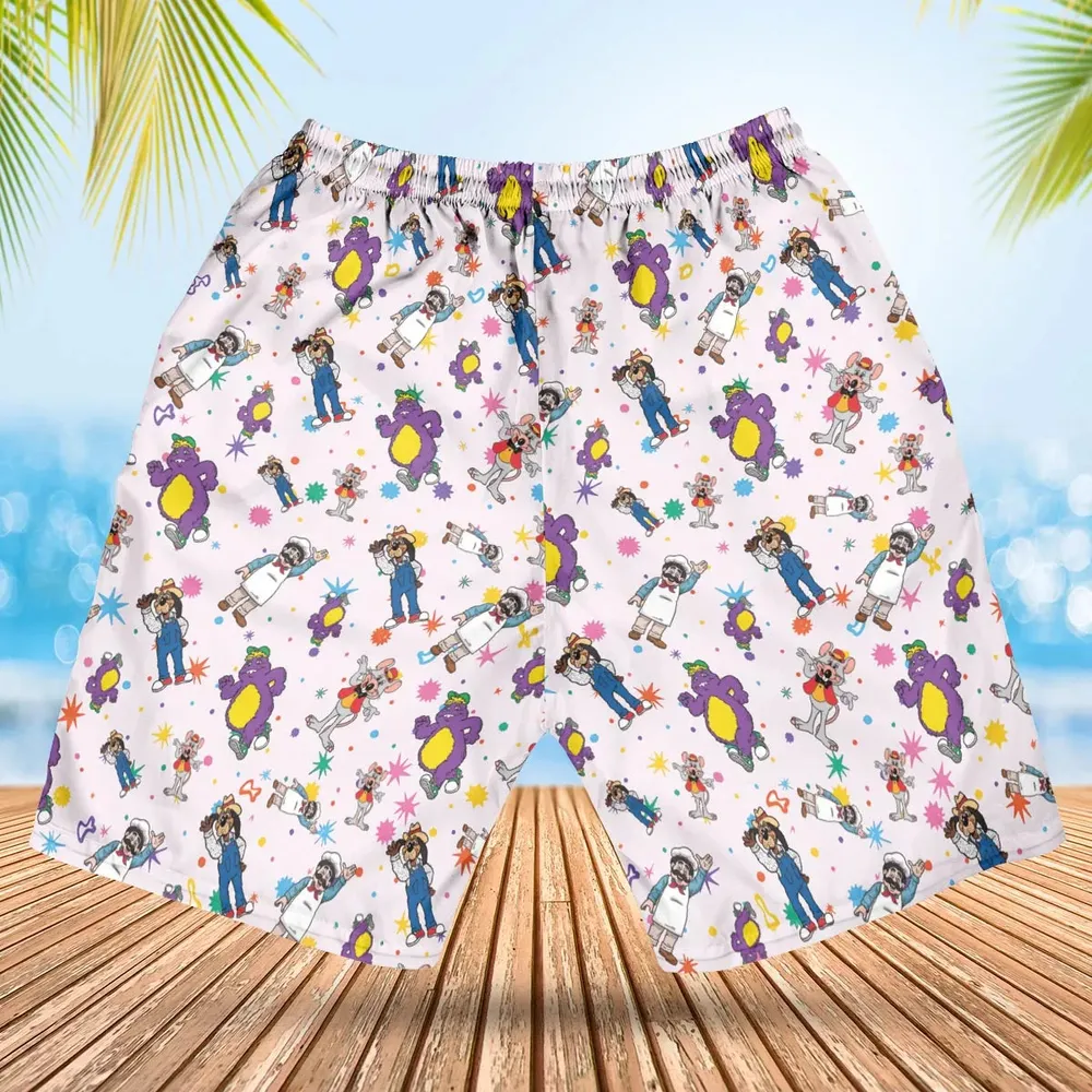 Cheezer Weezer Chuck E Cheese Hawaiian Short - 2