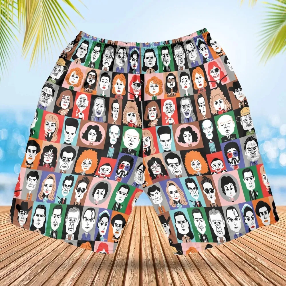 Twin Peaks Characters Hawaiian Short - 2
