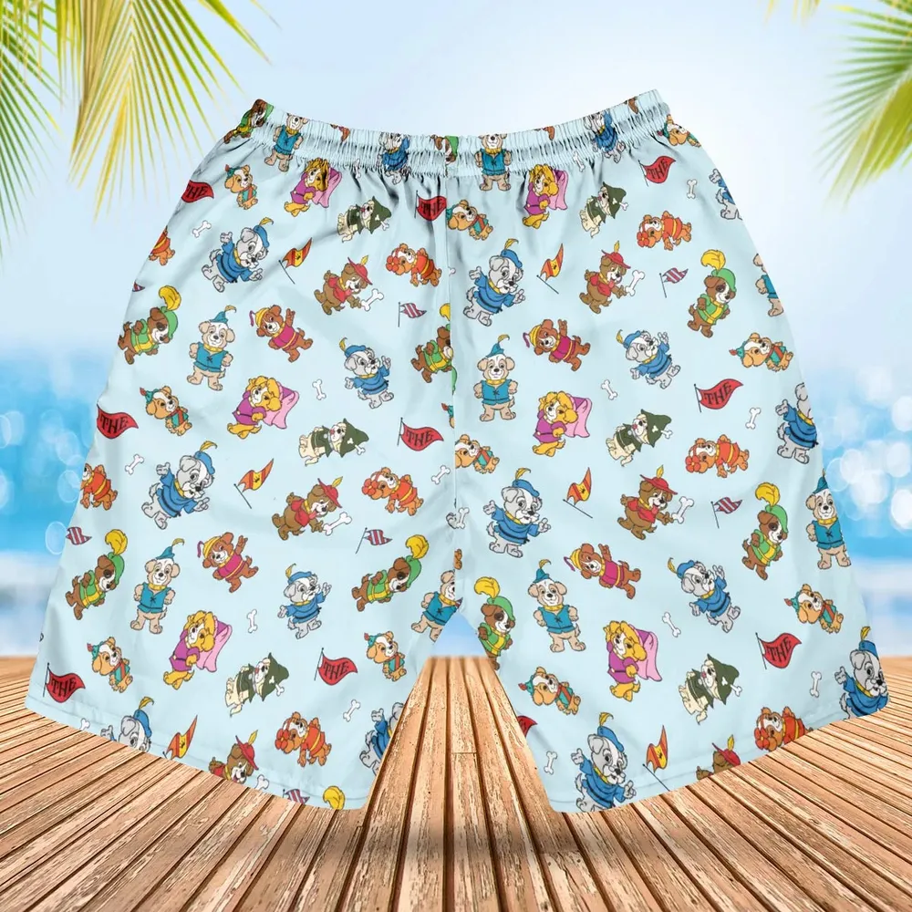 Pup Power The Biskitts Hawaiian Short - 2