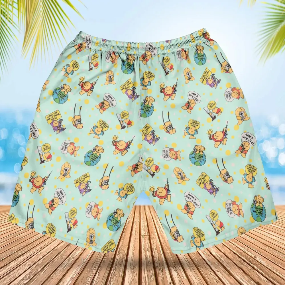 Hullo There Ziggy Hawaiian Short - 2