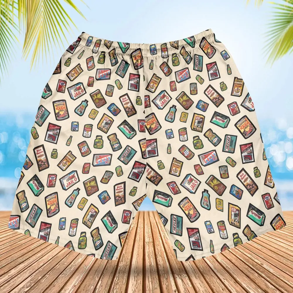 Wacky Packages Hawaiian Short - 2