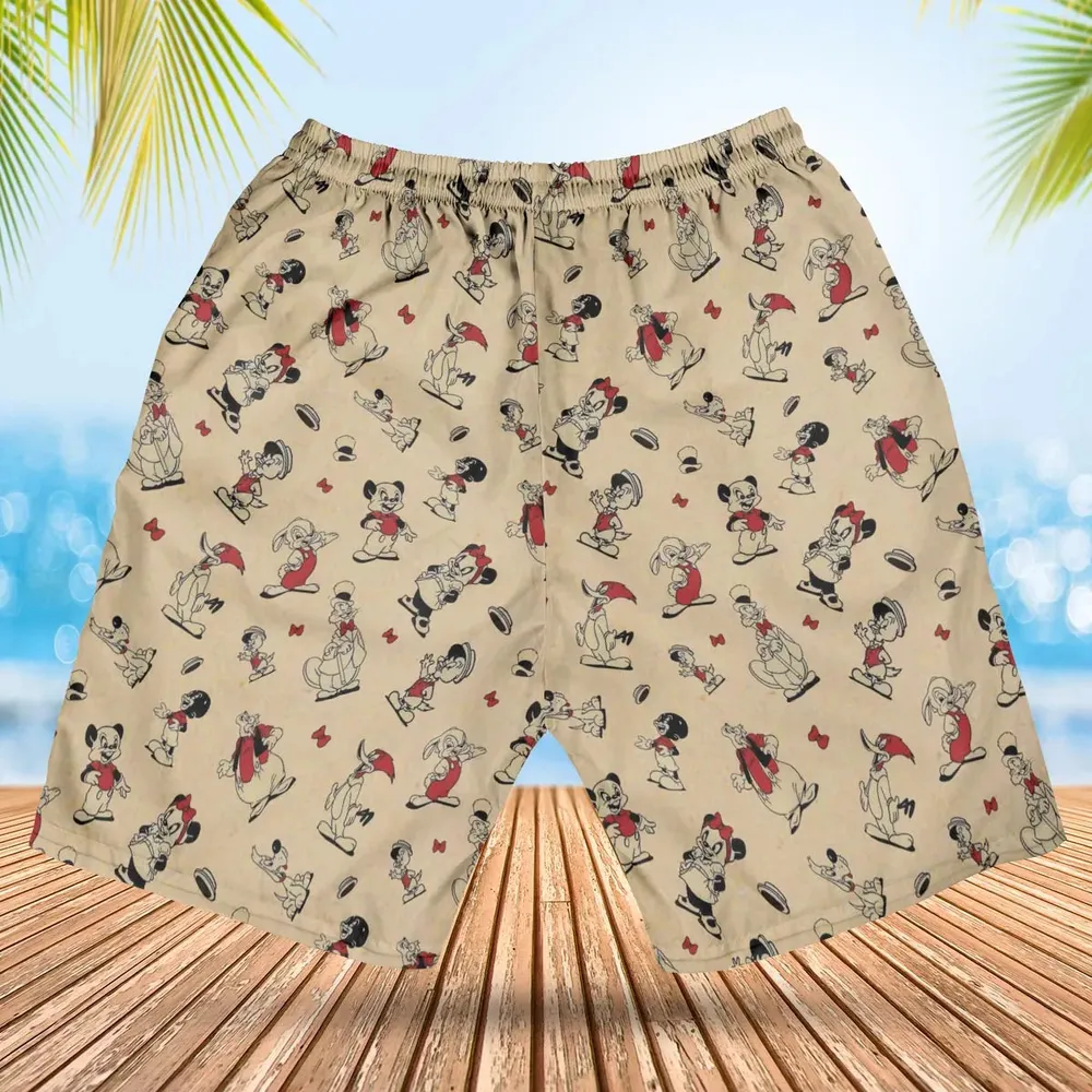 Walter Lantz's Famous Movie Characters Hawaiian Short - 2