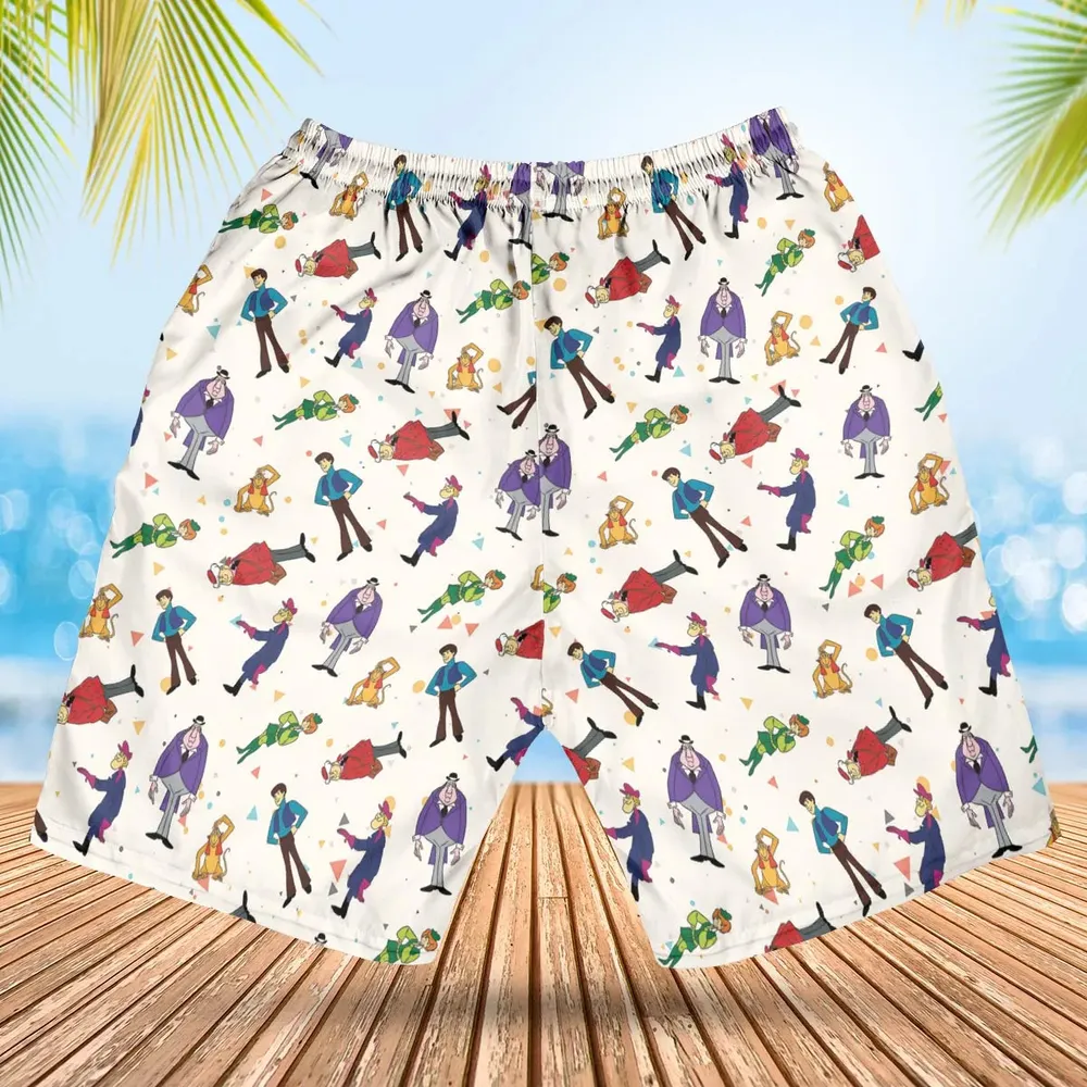 Around the World in 79 Days Hawaiian Short - 2