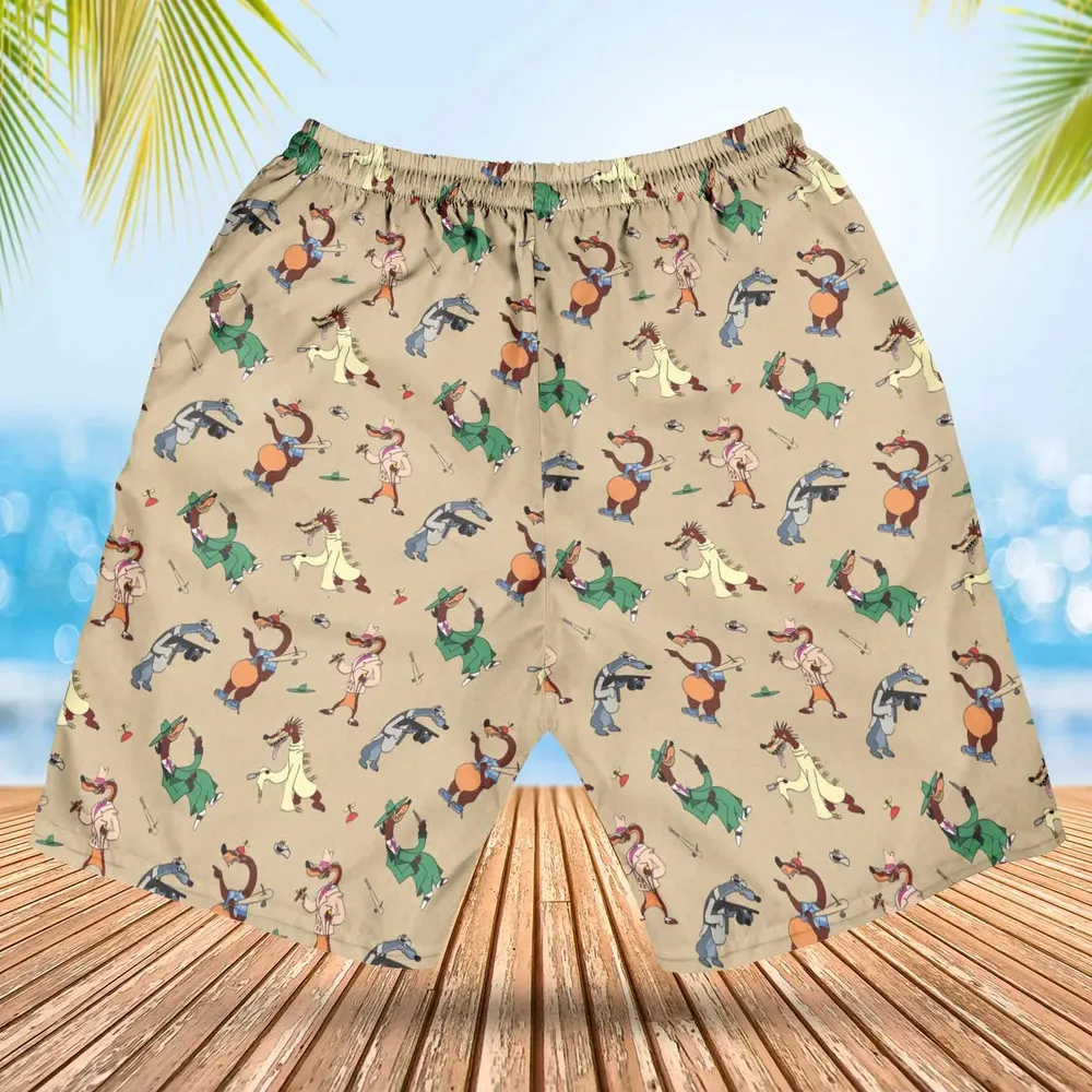 Toon Patrol Who Framed Roger Rabit Hawaiian Short - 2