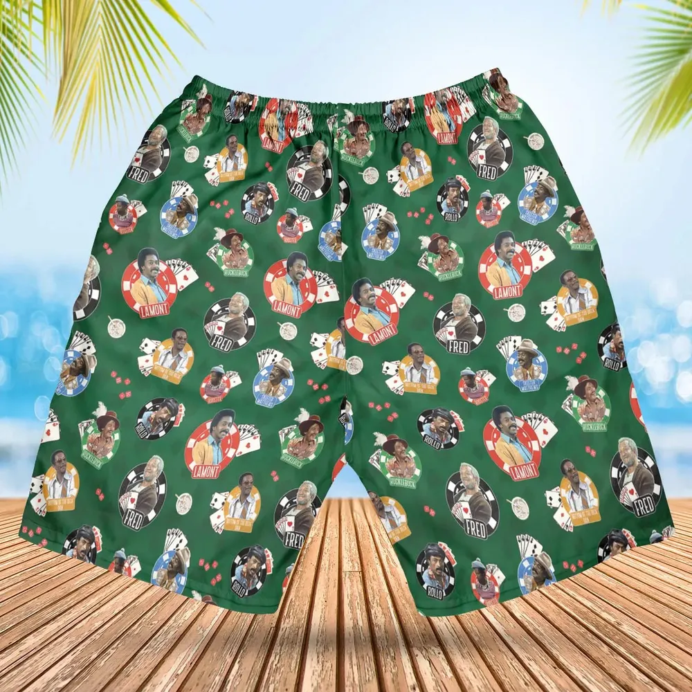 The Card Sharps Sanford and Son Hawaiian Short - 2
