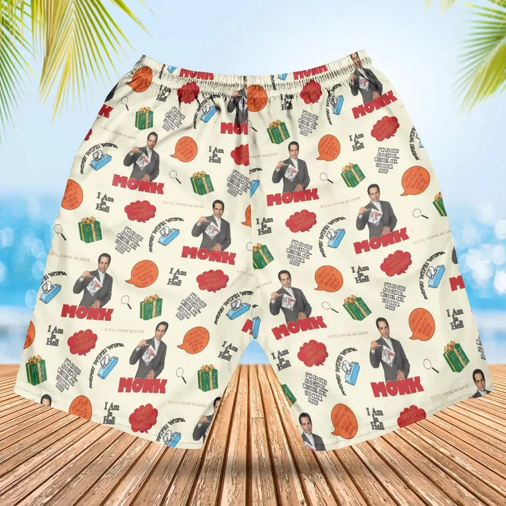 Here’s What Happened Monk Hawaiian Short - 2