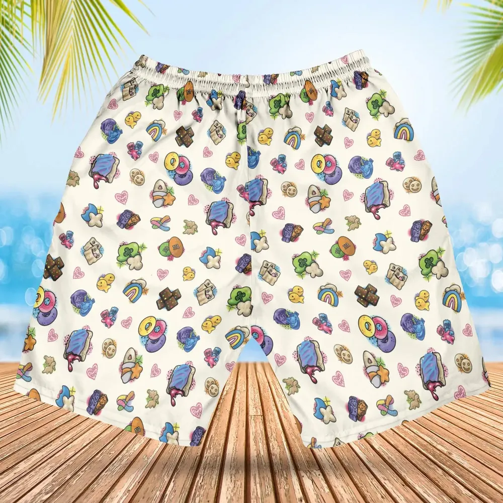 Nostalgic Candy From Your Childhood Hawaiian Short - 2