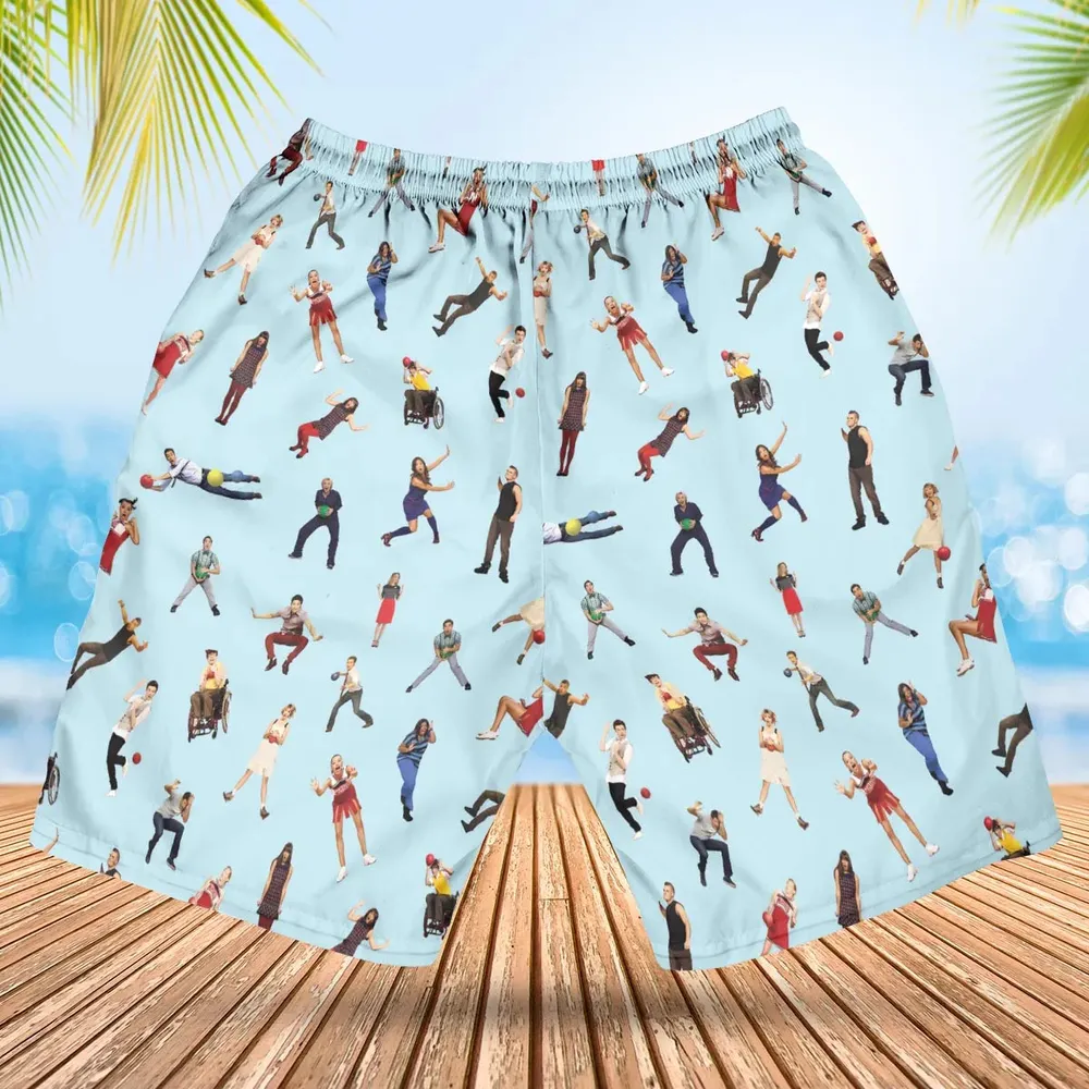 Team New Directions Glee Hawaiian Short - 2