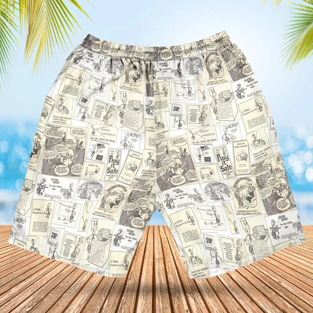 Willie Wiredhand Hawaiian Short - 2