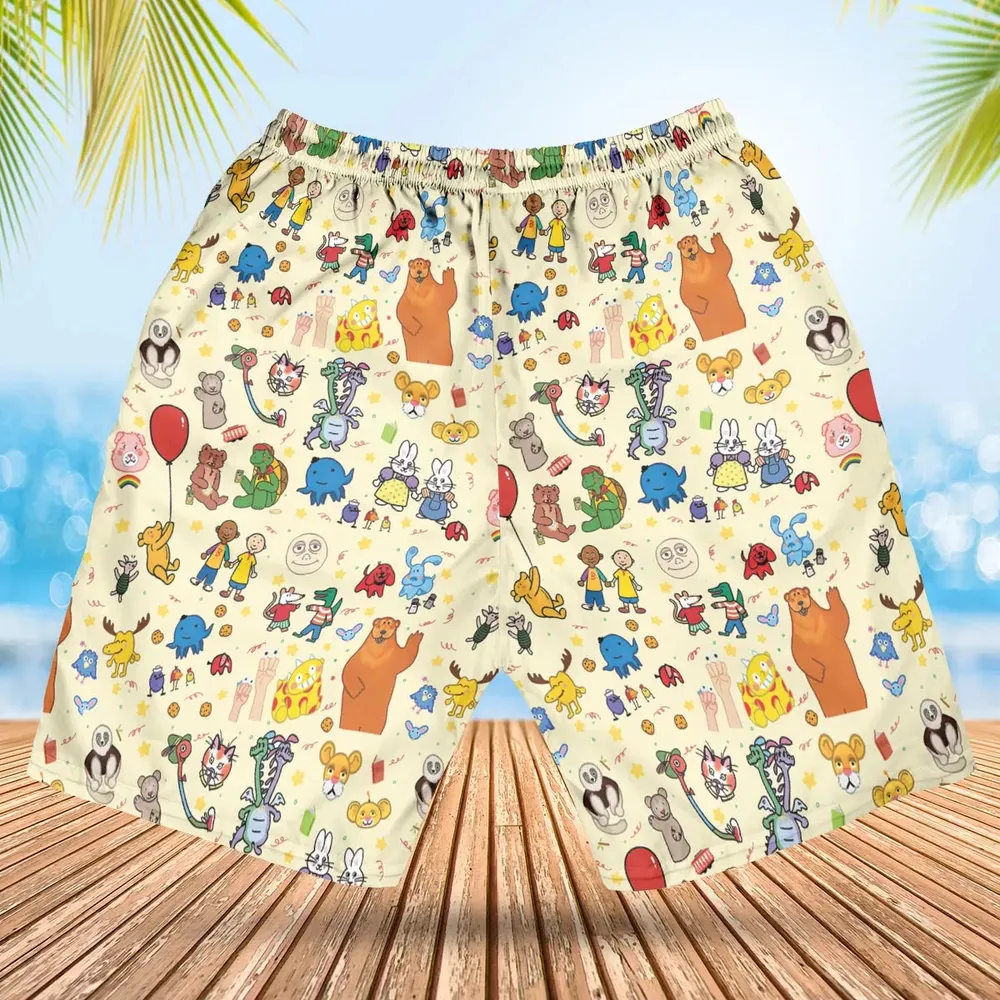 Nostalgia Train Hawaiian Short - 2