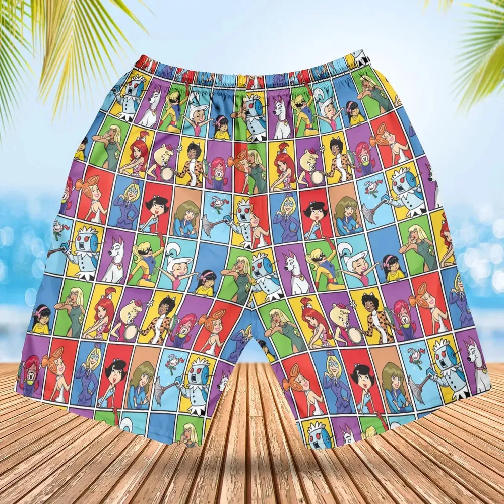The women of Hanna Barbera Hawaiian Short - 2