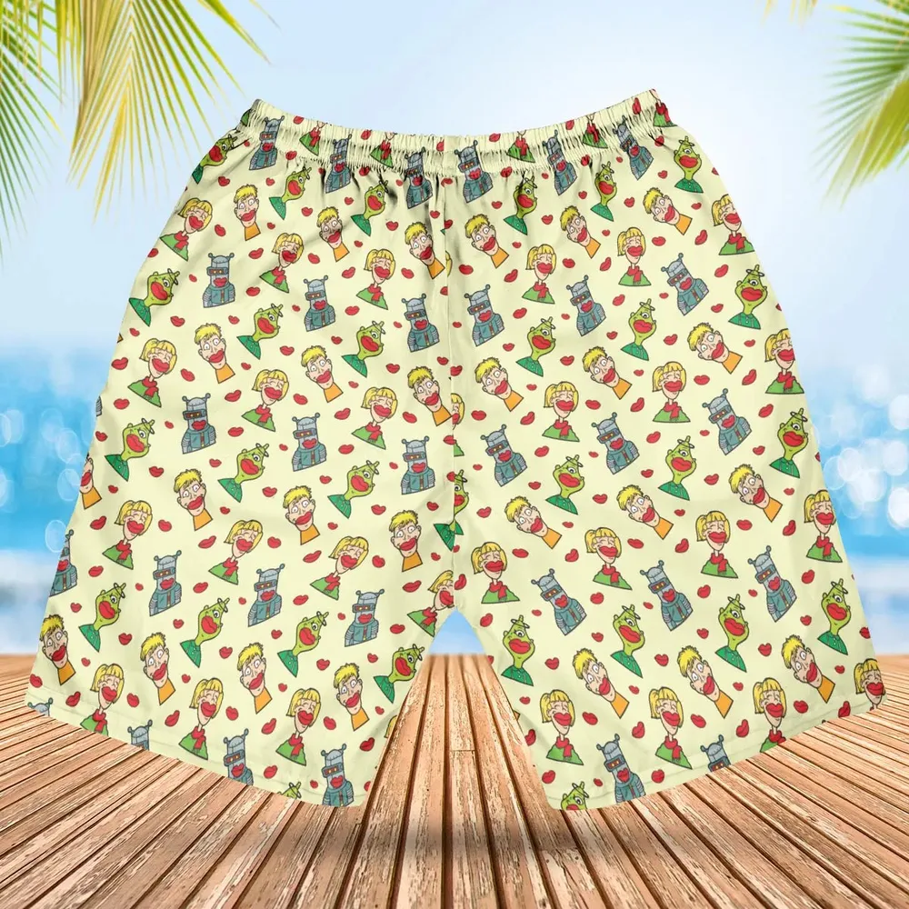 Wack-O-Wax Wax Lips Hawaiian Short - 2