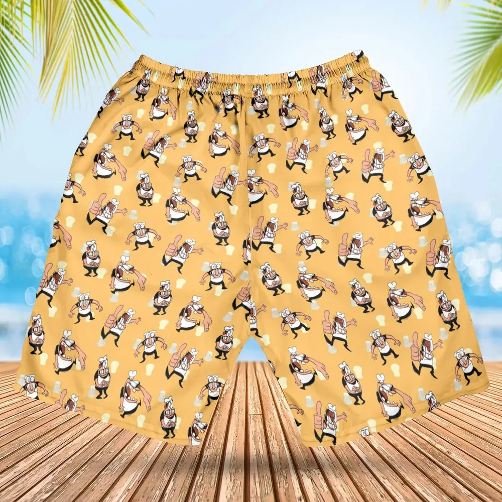 Peppino Sprites Pizza Tower Hawaiian Short - 2