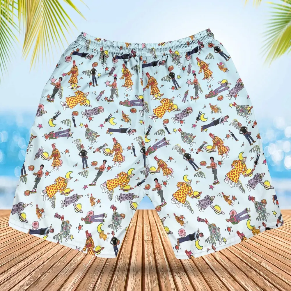 Zippy The Pinhead Characters Hawaiian Short - 2